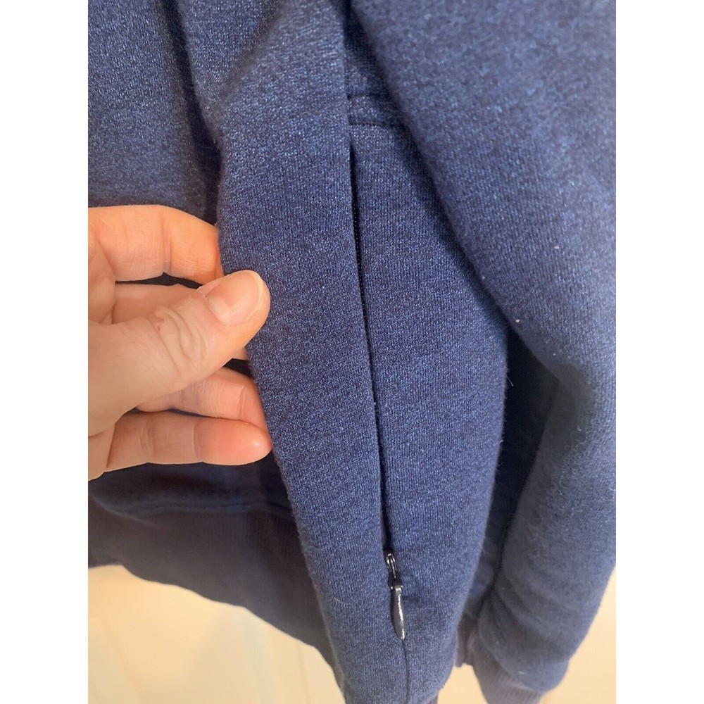 UNDER ARMOUR UA THREADBORNE FLEECE WOMEN'S HOODIE SIZE MEDIUM BLUE - Picture 8 of 11